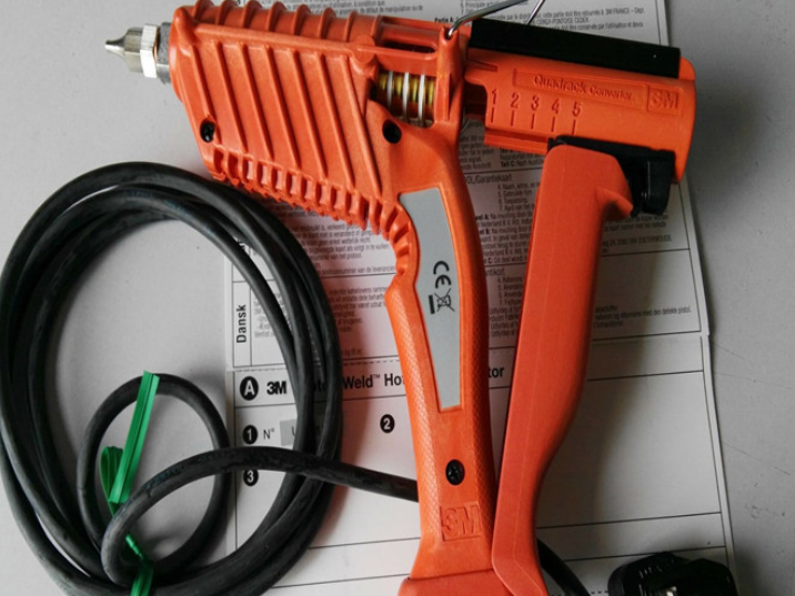 美國原裝現貨3m進口熱熔膠槍 3mTC-Q熱熔膠槍 3m螺紋狀熱膠條專用