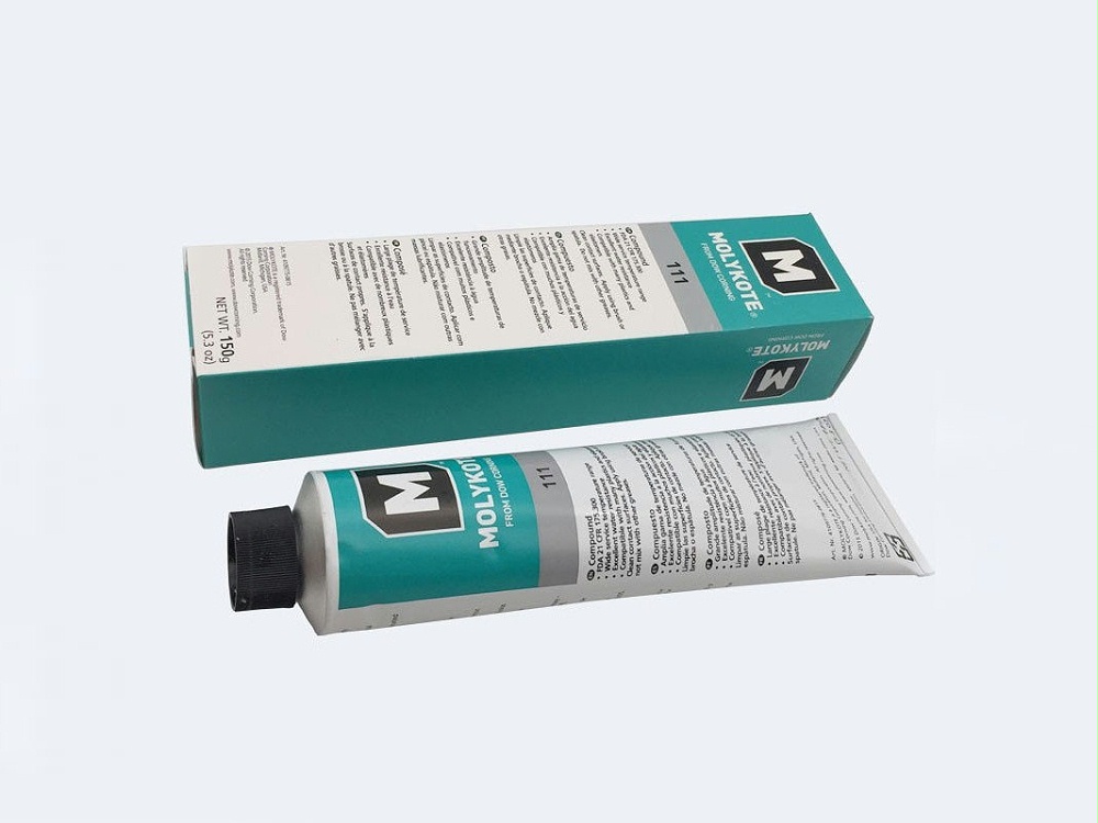 MOLYKOTE111密封硅脂 道康寧111硅脂 活塞橡膠圈密封白油脂150G MOLYKOTE111密封硅脂 道康寧111硅脂 活塞橡膠圈密封白油脂150G
