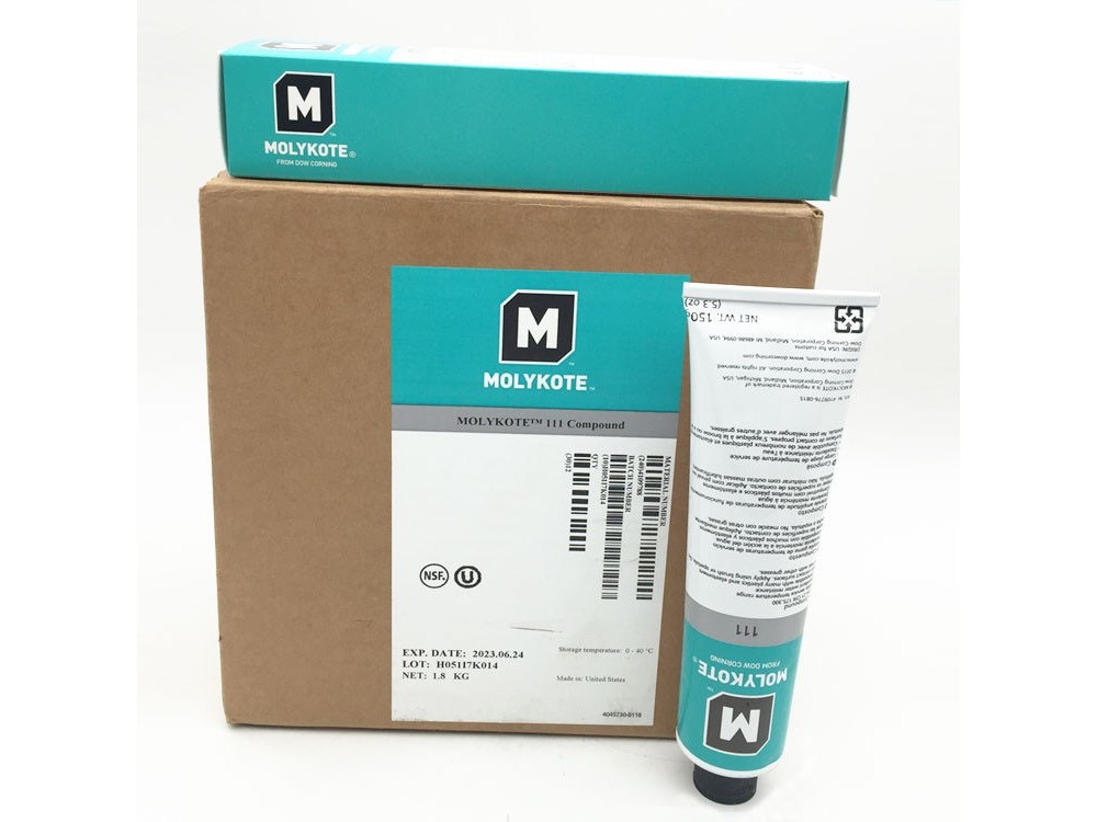 MOLYKOTE111密封硅脂 道康寧111硅脂 活塞橡膠圈密封白油脂150G MOLYKOTE111密封硅脂 道康寧111硅脂 活塞橡膠圈密封白油脂150G