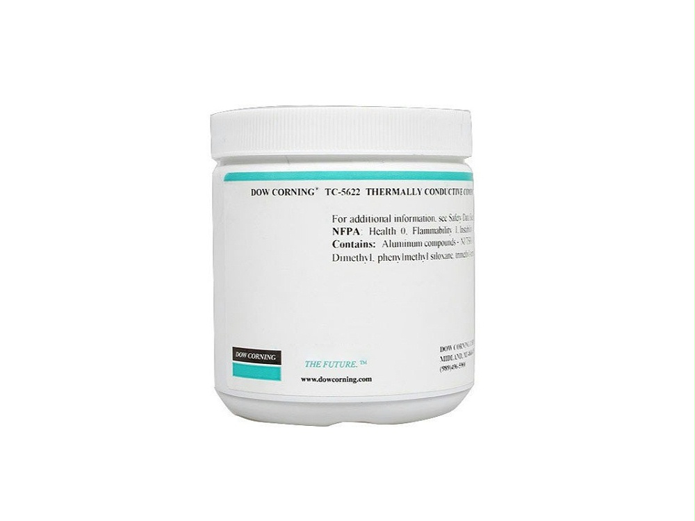 道康寧TC-5622導熱硅脂電腦CPU顯卡LED燈具散熱膏導熱率4.3 1kg 道康寧TC-5622導熱硅脂電腦CPU顯卡LED燈具散熱膏導熱率4.3 1kg