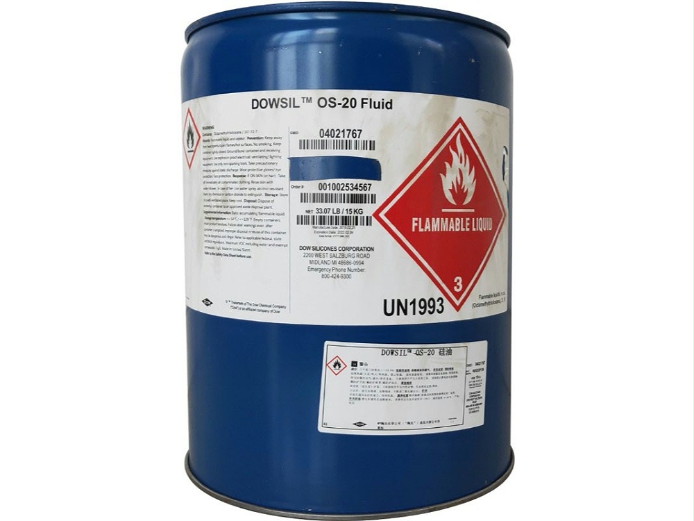 道康寧OS-20硅油OS-30揮發性溶劑甲基硅氧烷清洗劑 添加溶劑15kg 道康寧OS-20硅油OS-30揮發性溶劑甲基硅氧烷清洗劑 添加溶劑15kg