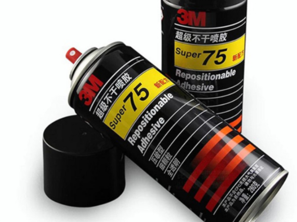 進口3M噴膠 75透明不干膠 可重復粘貼 環保，繡花 定位